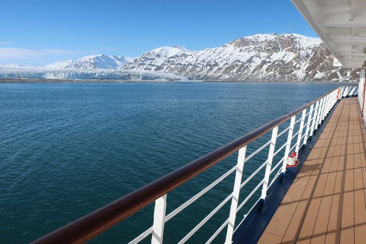 Spitzbergen - Blick von der Reeling