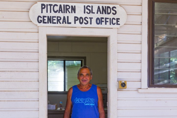 Postgebäude auf Pitcairn