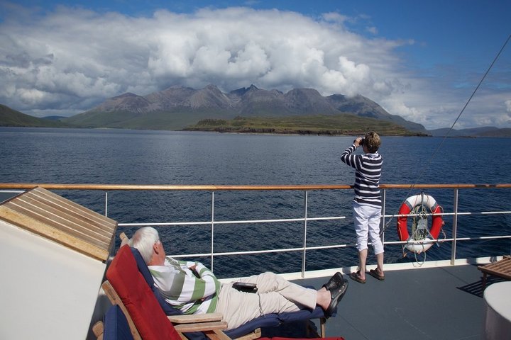 Aussicht auf Deck