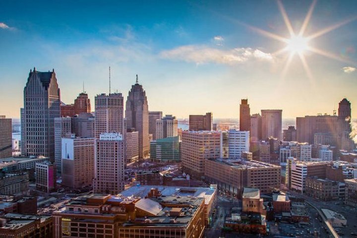 Skyline von Detroit, Michigan (USA) Skyline von Detroit, Michigan (USA)