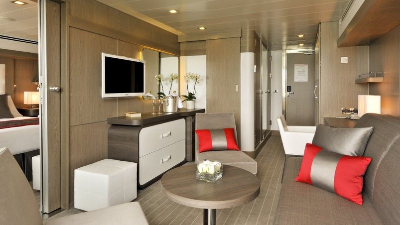 Prestige Suite an Bord der Le Boréal von Ponant