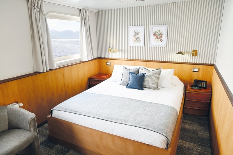 Skorpios III Aussenkabine mit Doppelbett