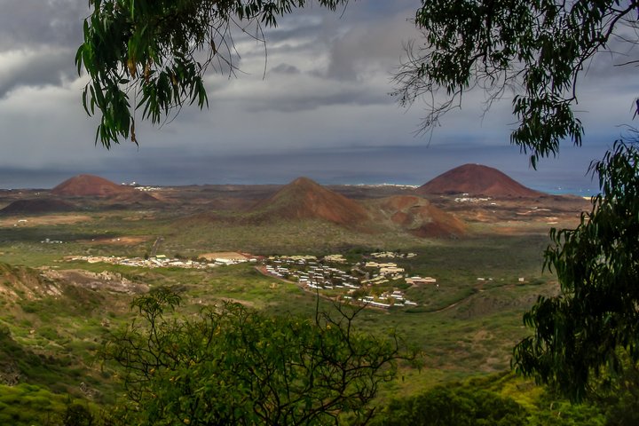 Aussicht von Green Mountain auf Ascension Island