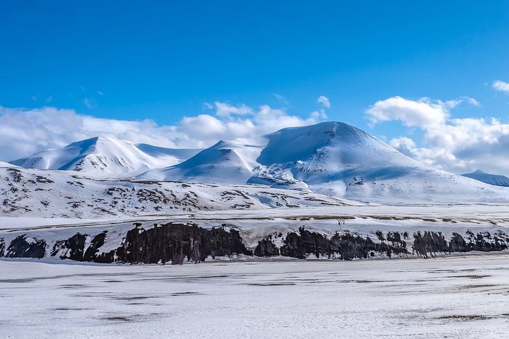 Winterlandschaft auf Spitzbergen