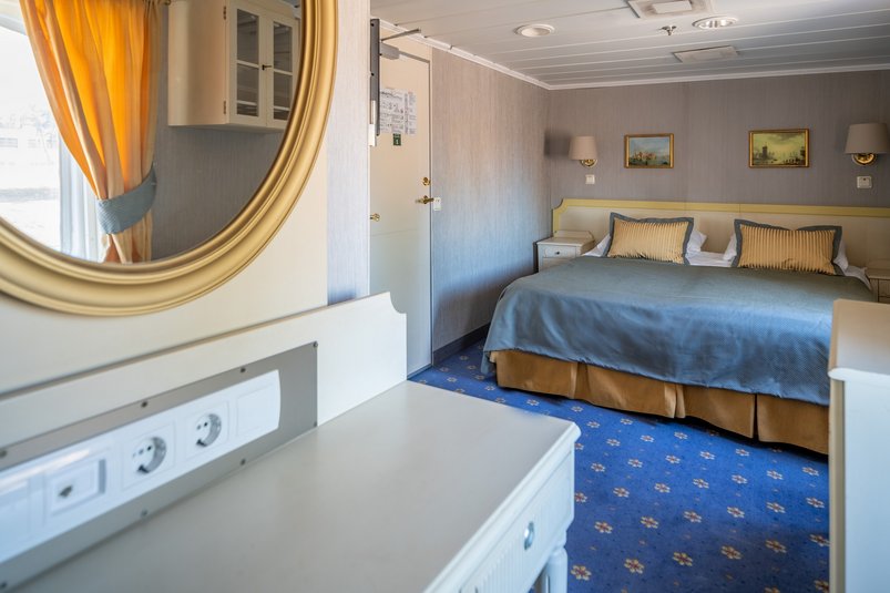 Schlafraum Deluxekabine auf MS Serenissima