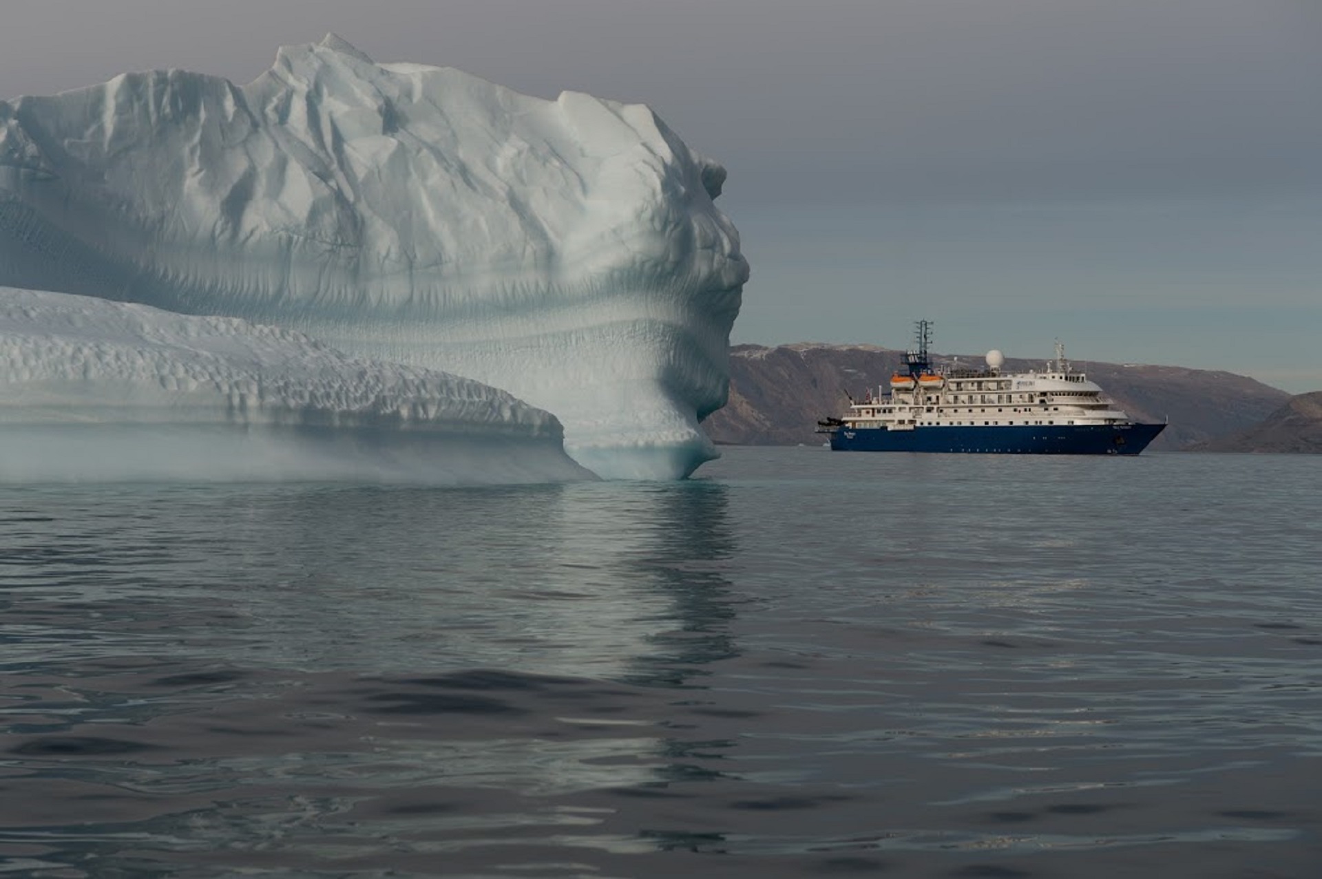 Die Sea Spirit vor Grönland